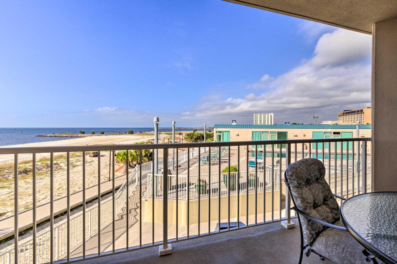 Sunny Beachfront Biloxi Condo With Resort Amenities! Eksteriør billede